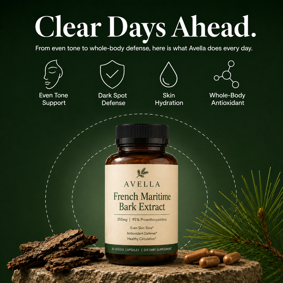 Less Dark Spots in 30 days or less